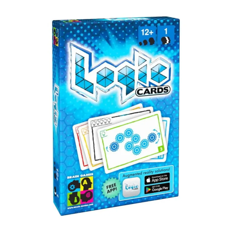 Logic Cards Blue - Brain Games (edycja polska)