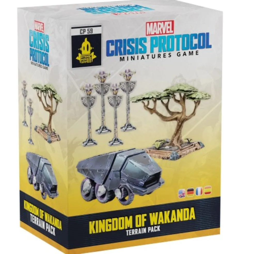 Marvel: Crisis Protocol - Kingdom of Wakanda Terrain Pack