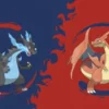 Mata do gry Ultra Pro: Pokémon - Playmat - Mega Charizard X Y