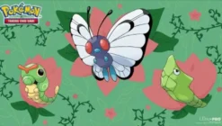 Mata do gry Ultra Pro: Pokémon - Stitched Playmat - Caterpie