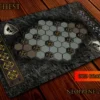 Mata do gry War Chest - stary kamienny stół