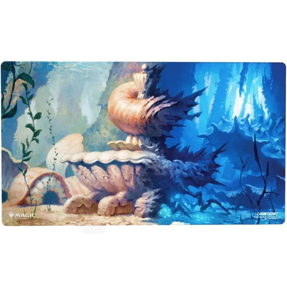 Mata Gamegenic: Magic the Gathering - Lorwyn Eclipsed - Shiny Playmat - Hallowed Fountain