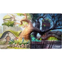 Mata Gamegenic: Magic the Gathering - Lorwyn Eclipsed - Shiny Playmat - Temple Garden