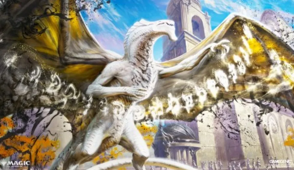 Mata Gamegenic: Magic the Gathering - Secrets of Strixhaven - Shiny Playmat - Silverquill, the Disputant