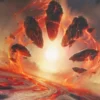 Mata Gamegenic: Magic the Gathering - Secrets of Strixhaven - Prime Playmat - Sundown Pass