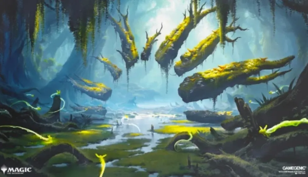 Mata Gamegenic: Magic the Gathering - Secrets of Strixhaven - Prime Playmat - Deathcap Glade