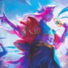 Mata Gamegenic: Magic the Gathering - Secrets of Strixhaven - Prime Playmat - Harmonized Trio