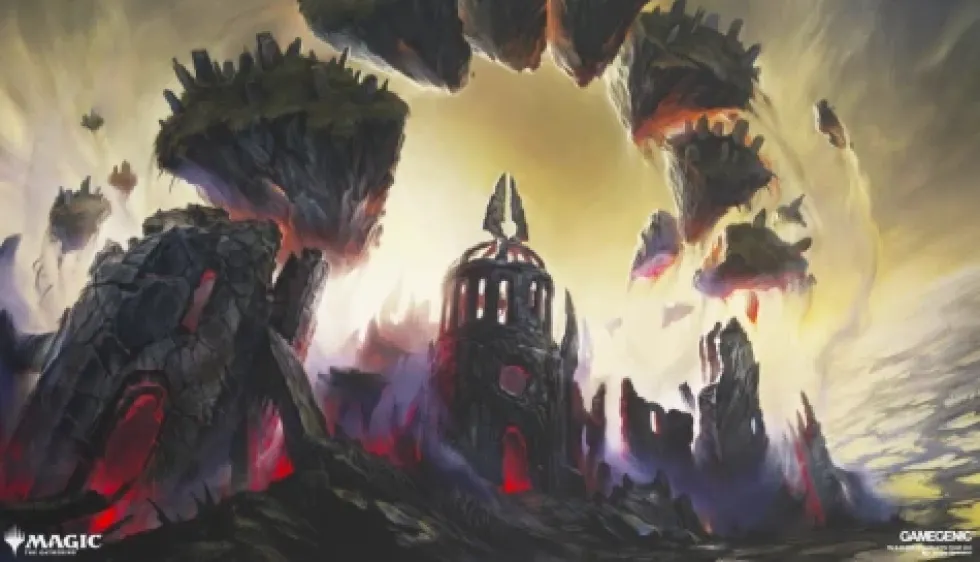 Mata Gamegenic: Magic the Gathering - Secrets of Strixhaven - Prime Playmat - Shattered Sanctum