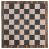 Mata gumowa do szachów/warcabów 36x36 cm - drewniana szachownica