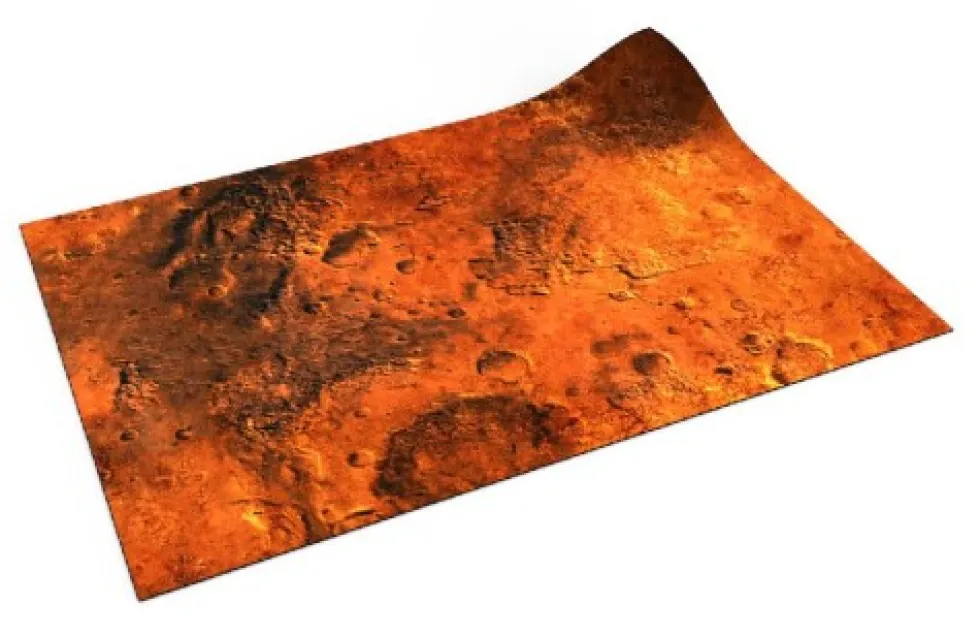 Mata gumowa jednostronna: Mars 30”x22” / 76x56 cm