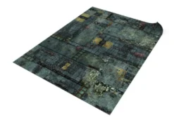 Mata jednostronna gumowa: Upadłe Miasto 44”x60” / 112x152 cm