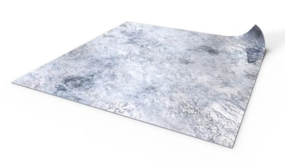 Mata Suchościeralna: 80x80 cm bez siatki - Śnieg
