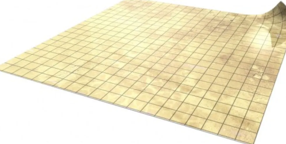 Mata suchościeralna: 50x50 cm siatka kwadratowa - Papirus