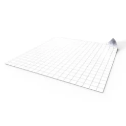Mata Suchościeralna: 50x50 cm siatka kwadratowa - Biała