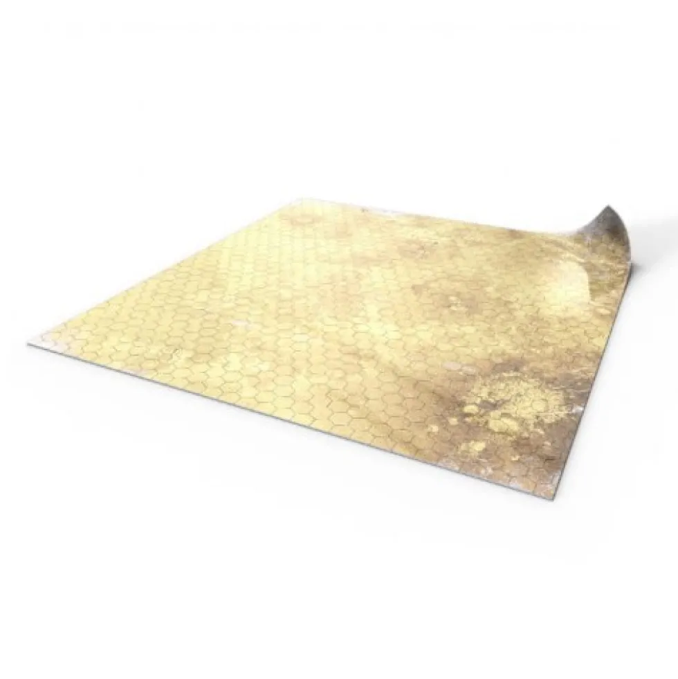 Mata suchościeralna: 80x80 cm siatka heksagonalna - Papirus