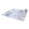 Mata suchościeralna: 80x80 cm siatka heksagonalna - Śnieg