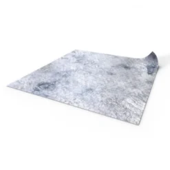 Mata suchościeralna: 80x80 cm siatka heksagonalna - Śnieg
