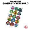 Meeple Stickers: zestaw Gamer Stickers Vol. 2
