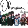 Meeple Stickers: zestaw naklejek do Obsession