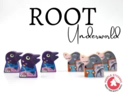 Meeple Stickers: zestaw naklejek do Root: Podziemia