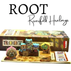 Meeple Stickers: zestaw naklejek do Root: Paczka Zaciężnych Plemion Rzecznych