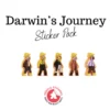 Meeple Stickers: zestaw naklejek od Wyprawa Darwina