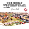Meeple Stickers: zestaw naklejek do Great Western Trail (2 edycja)