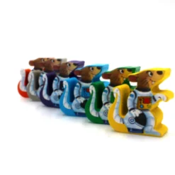 Meeple Stickers: zestaw naklejek do Pierwszy szczur w kosmosie