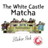 Meeple Stickers: zestaw naklejek do Biały Zamek - Matcha