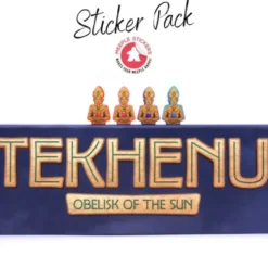 Meeple Stickers: zestaw naklejek do Carnegie