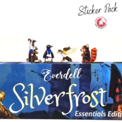 Meeple Stickers: zestaw naklejek do Everdell Silverfrost