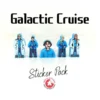 Meeple Stickers: zestaw naklejek do Galactic Cruise