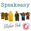 Meeple Stickers: Zestaw naklejek do Speakeasy