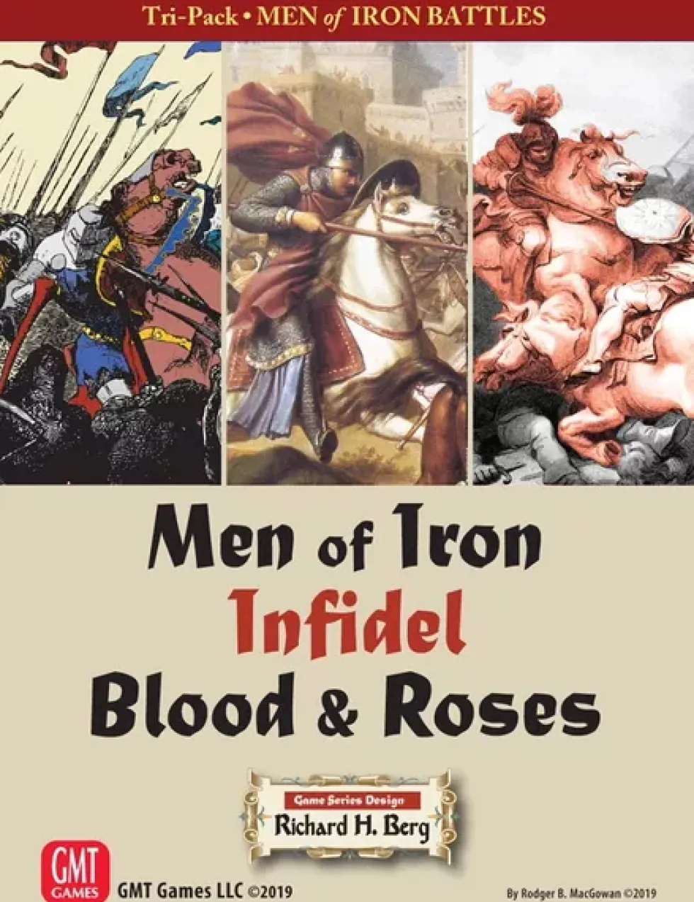 Men of Iron Battles Tri-Pack: Men of Iron, Infidel, Blood & Roses