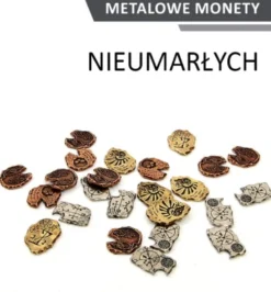 Metalowe monety - Nieumarłych (zestaw 20 monet)