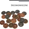 Metalowe monety - Średniowieczne (zestaw 20 monet)