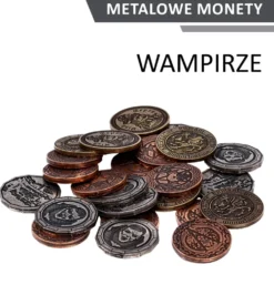 Metalowe monety - Wampirze (zestaw 20 monet)