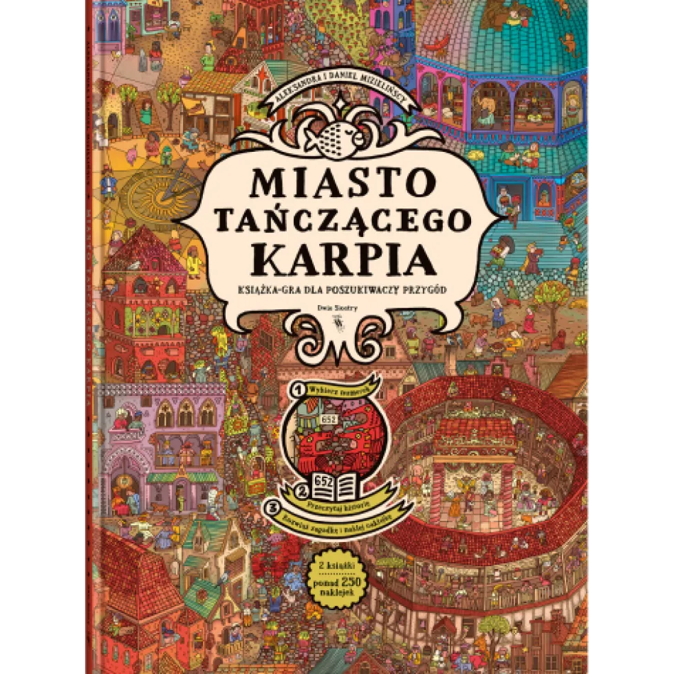 Miasto Tańczącego Karpia: Książka-gra dla poszukiwaczy przygód