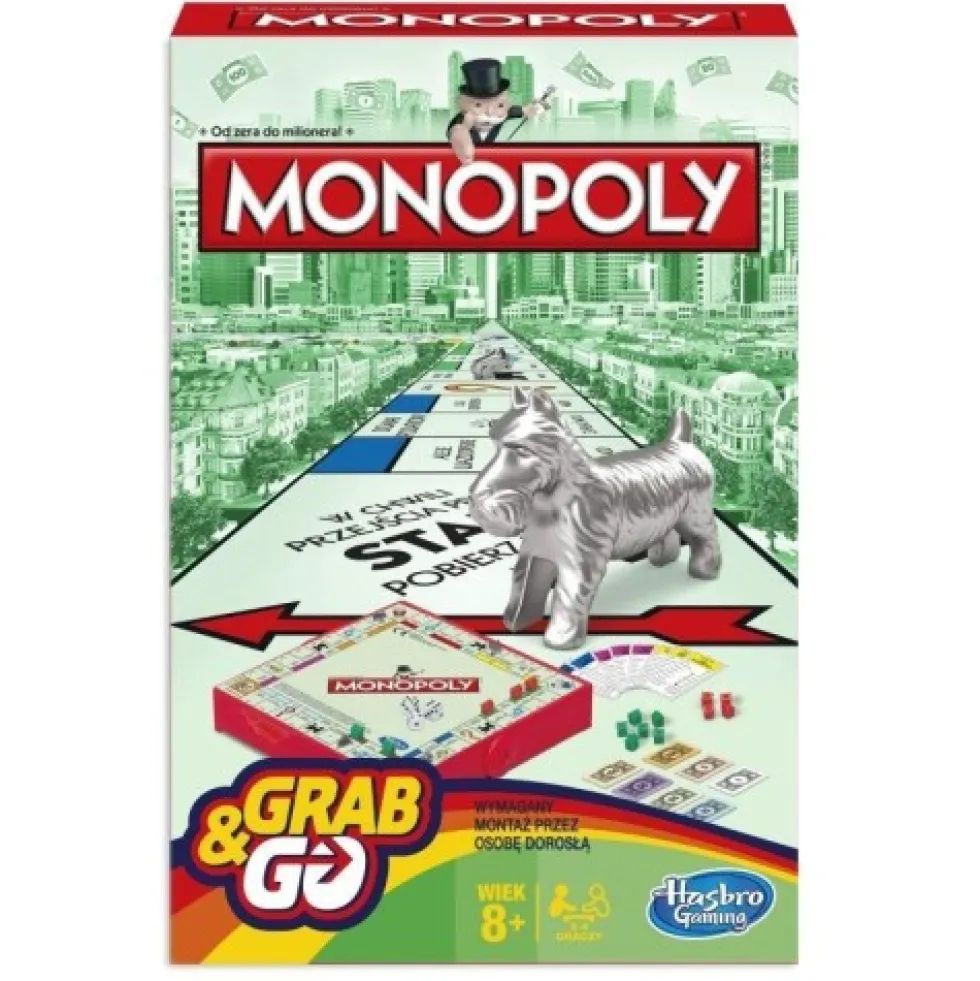 Monopoly kieszonkowe Grab&Go