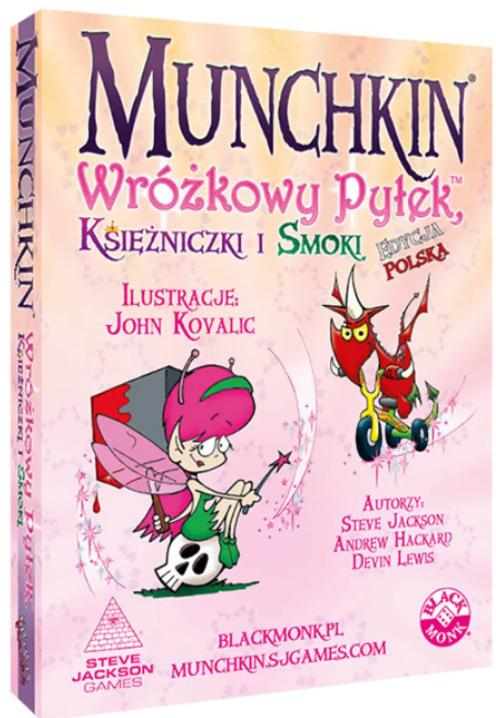 Munchkin - Wróżkowy Pyłek, Księżniczki i Smoki