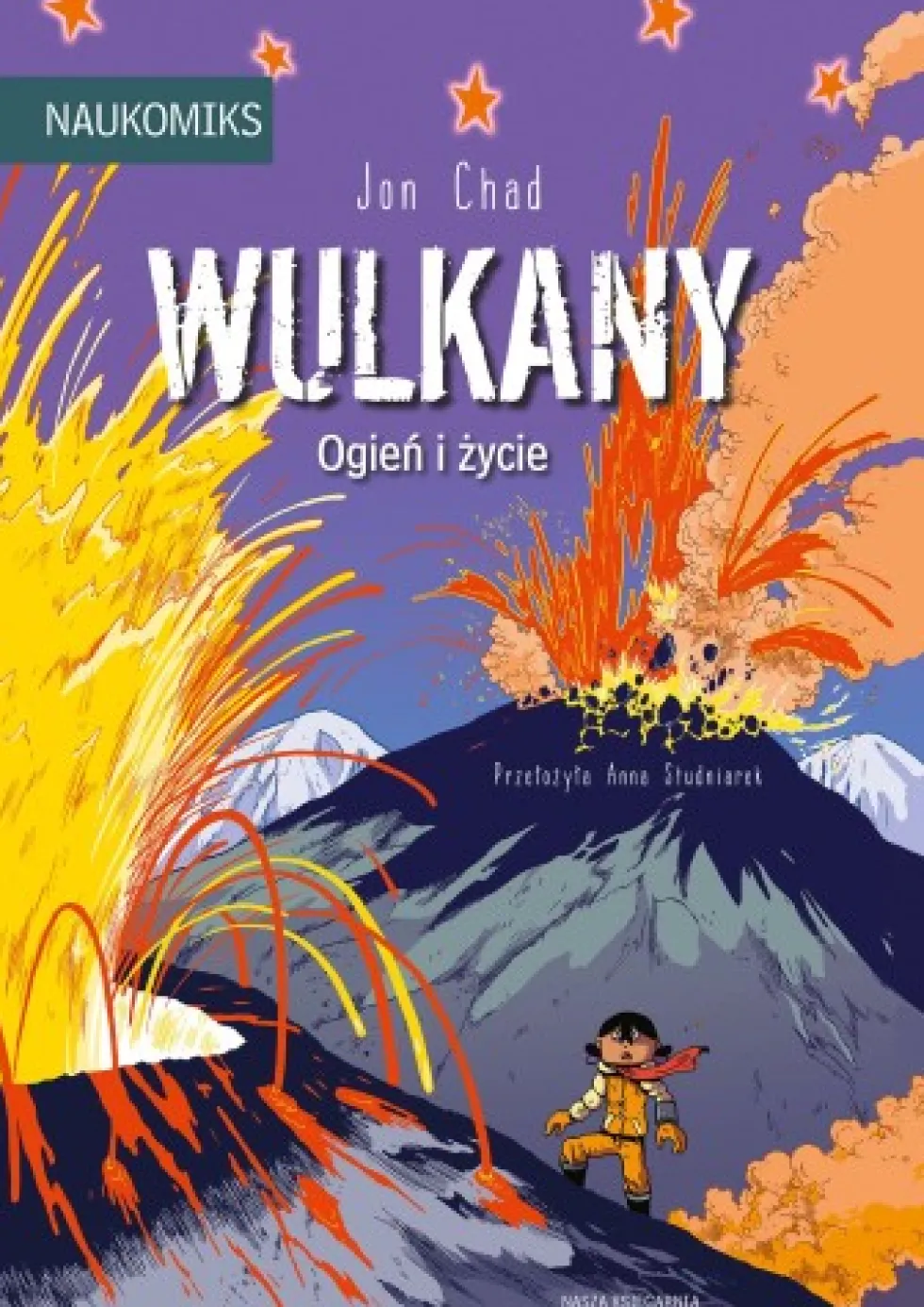 Naukomiks: Wulkany - ogień i życie