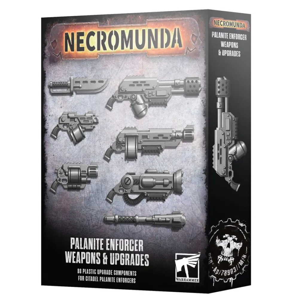 Necromunda: Palanite Enforcer Weapons & Upgrades