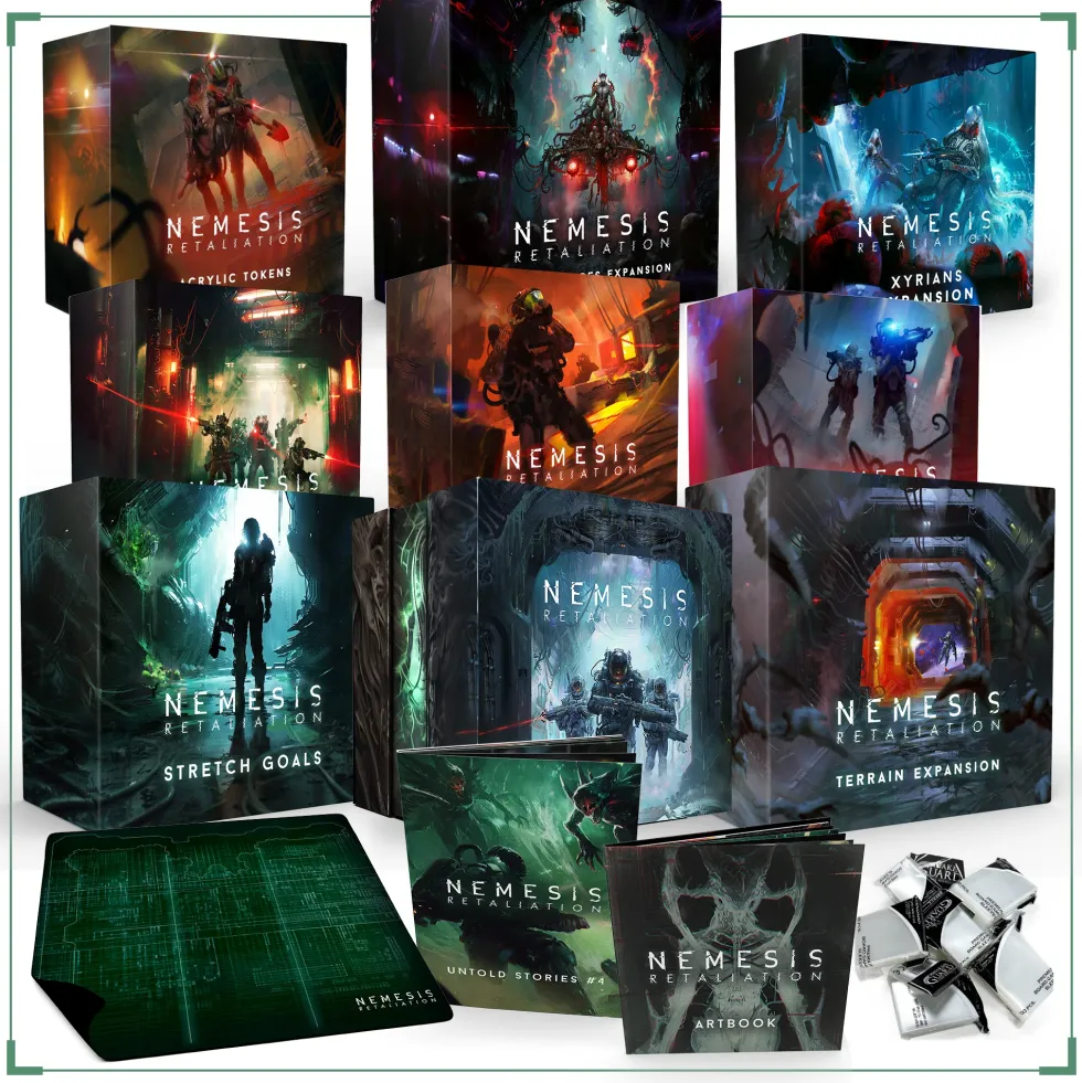 Nemesis: Odwet Veteran Pledge (polska edycja Kickstarter)