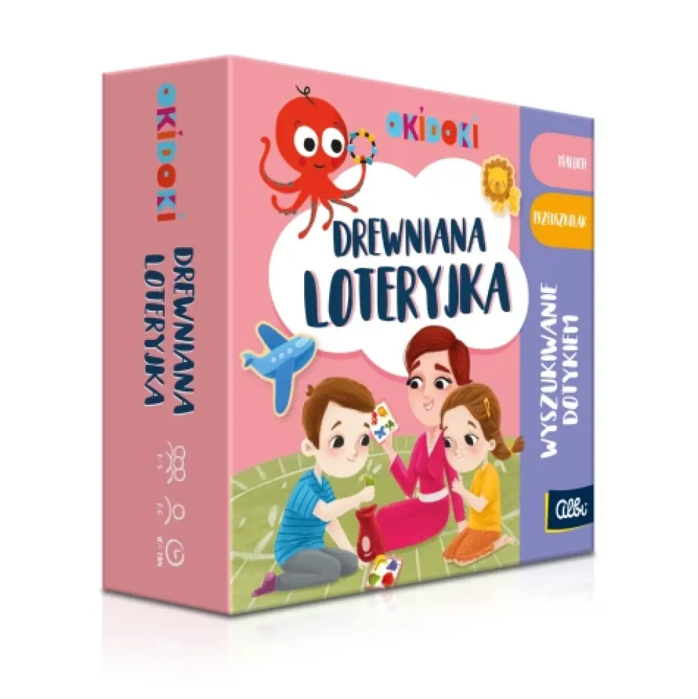 OKIDOKI: Drewniana loteryjka 2+