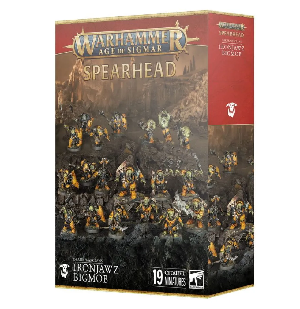 Orruk Warclans: Spearhead - Ironjawz Bigmob (Warhammer: Age of Sigmar)