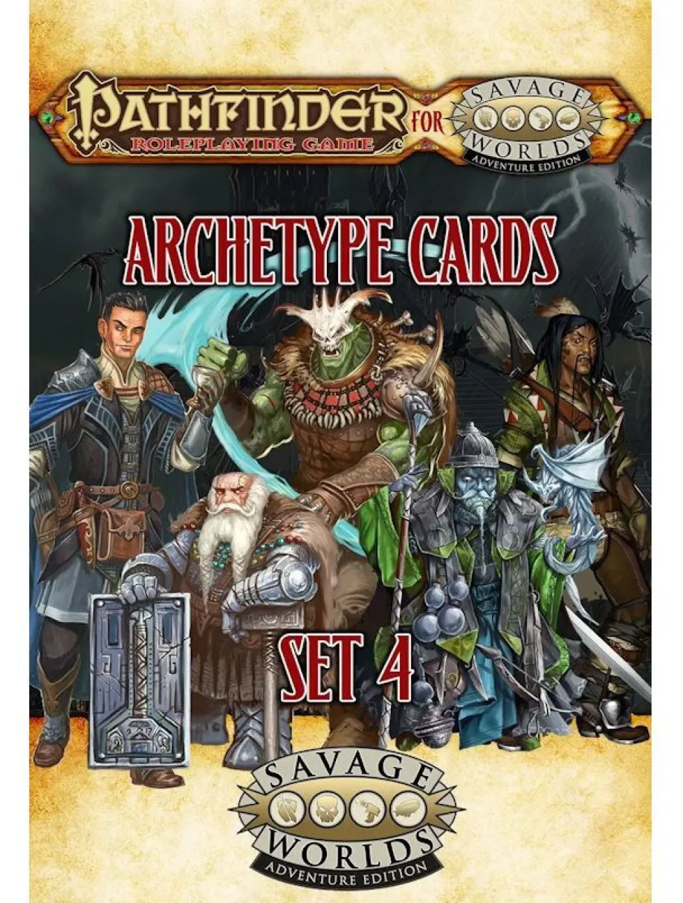 Pathfinder for Savage Worlds: Archetype Cards Set 4