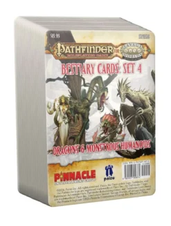 Pathfinder® for Savage Worlds: Bestiary Cards Pack 4 – Dragons & Monstrous Humanoids