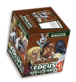 Pathfinder RPG: Focus Spell Cards (Remastered)