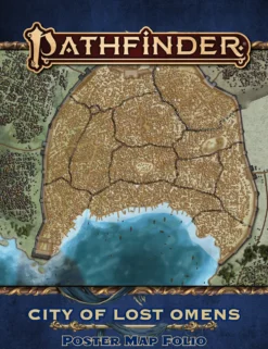 Pathfinder RPG: Lost Omens - City of Lost Omens Poster Map Folio