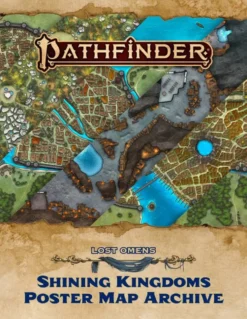 Pathfinder RPG: Lost Omens - Shining Kingdoms Poster Map Archive